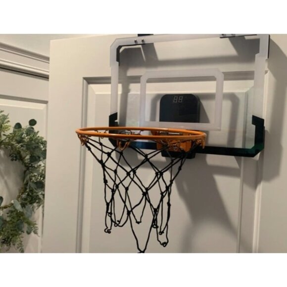 Indoor Mini Basketball Hoop for Kids and Adults - Over The Door Basketball Hoop - Picture 3 of 3